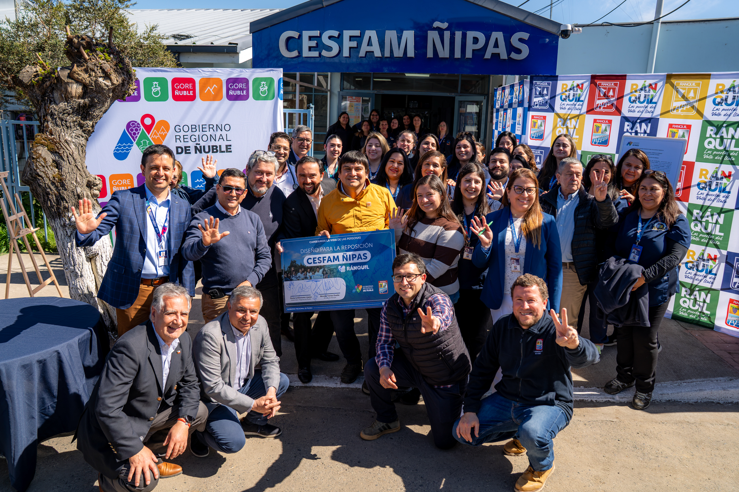 Nuevo CESFAM de Ñipas casi triplicará la actual infraestructura