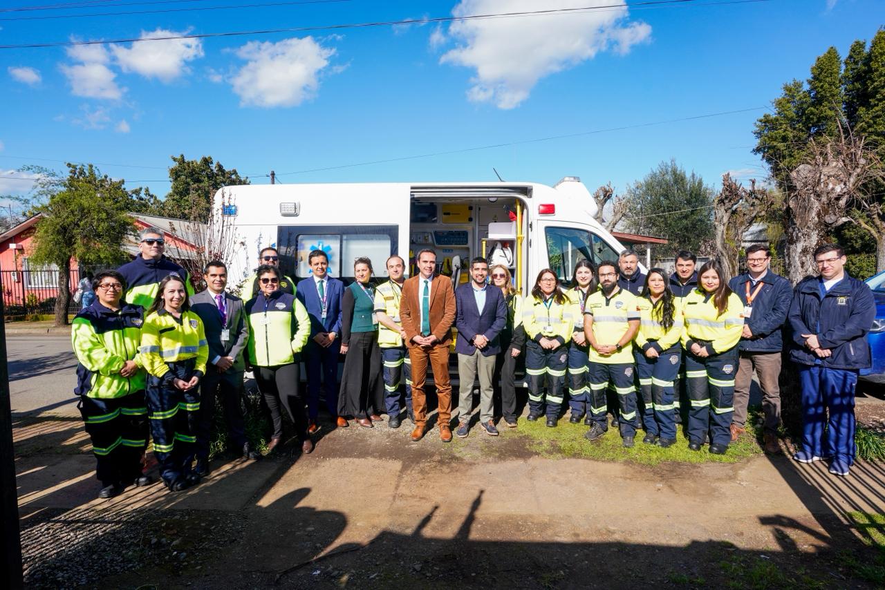 Bulnes pone en marcha nueva Base SAMU para fortalecer la respuesta ante emergencias en la microrred
